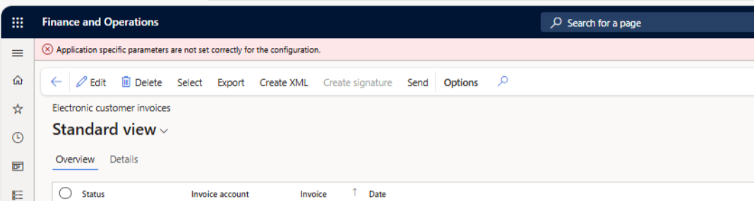 How to Fix the Error “Application specific parameters are not set ...